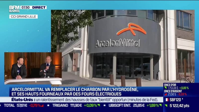 Matthieu Jehl et Maurice Georges: ArcelorMittal va décarboner le site de Dunkerque pour 1,4 milliard d'euros - 24/11