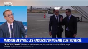 ÉDITO - Visite d'Emmanuel Macron en Syrie: "C'est utile et c'est en même temps risqué"
