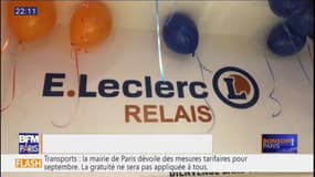 Leclerc ouvre son premier point de retrait à Paris 