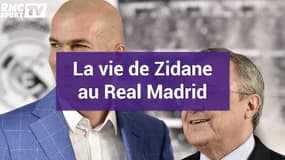 La vie de Zidane au Real Madrid