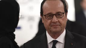 François Hollande à Abou Dhabi.