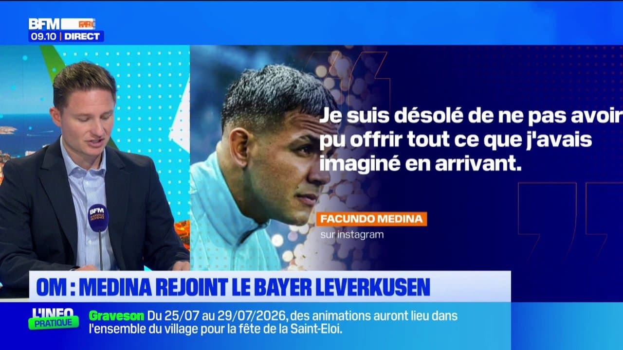 OM : le défenseur argentin Facundo Medina rejoint le Bayer Leverkusen