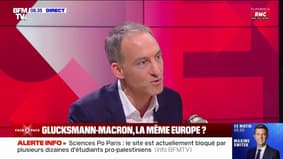 "Notre Europe est mortelle": pour Raphaël Glucksmann, Emmanuel Macron "a raison"