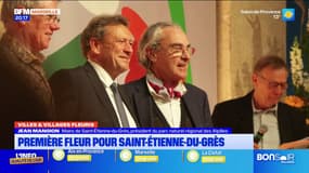 Villes et Villages fleuris: une première fleur pour la commune de Saint-Étienne-du-Grès