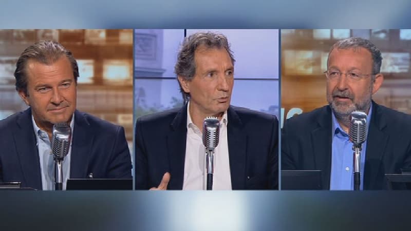 Pascal Champvert, président de l'AD-PA (gauche) et Joseph Thouvenel, vice-président de la CFTC, étaient les invités de Jean-Jacques Bourdin ce lundi.