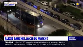 OM-PSG: le bus marseillais est arrivé au stade Vélodrome