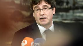 Carles Puigdemont le 23 janvier 2018