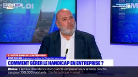 C votre emploi Lyon: l'émission du 13/10 avec Eric Payan, ingénieur et auteur de "Regarder sans voir" et Emmanuel Le Goff, responsable LADAPT Rhône-Métropole de Lyon