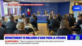 Tempête Aline: une aide de 15 millions d'euros du département pour la reconstruction de la Vésubie