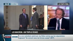 Le parti pris d'Hervé Gattegno: "La loi Macron est un triple échec pour François Hollande !" - 18/02