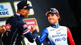Mathieu Van der Poel et Valentin Madouas