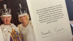 Barbara et son compagnon, un couple du Bas-Rhin, ont reçu une lettre de la famille royale britannique.