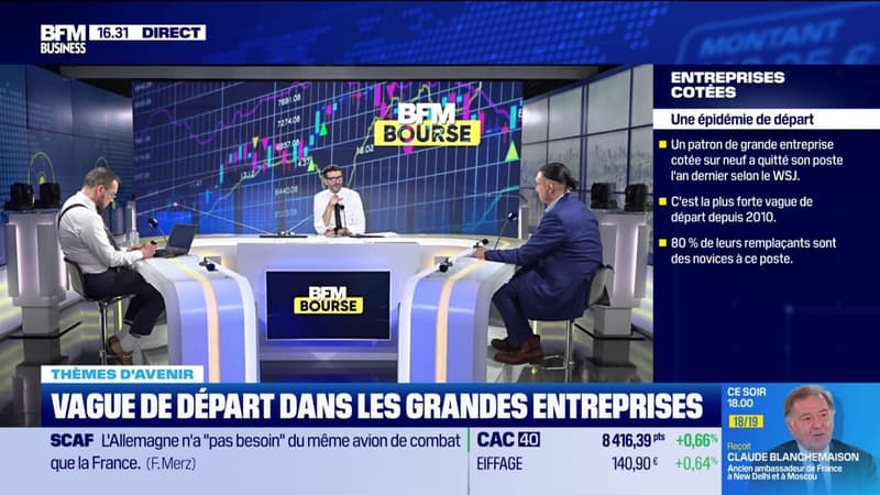 Vague de départ dans les grandes entreprises