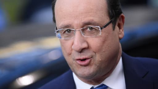 François Hollande à Bruxelles, le 20 décembre 2013.
