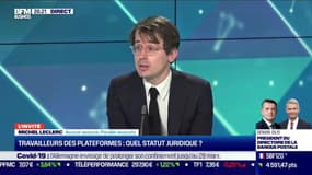 Michel Leclerc (Parallel Avocats) : Quel statut juridique pour les travailleurs des plateformes ? - 02/03