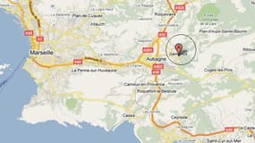 © GoogleMaps/ L'usine Fralib' de Gémenos (Bouches-du-Rhône), seul site en France à fabriquer les thés Lipton et les infusions Eléphant, devrait fermer ses portes début 2011.