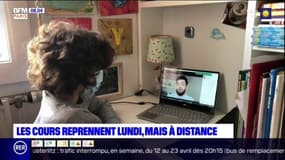 Rentrée scolaire: les cours reprennent ce lundi à distance pour les collégiens et lycéens 