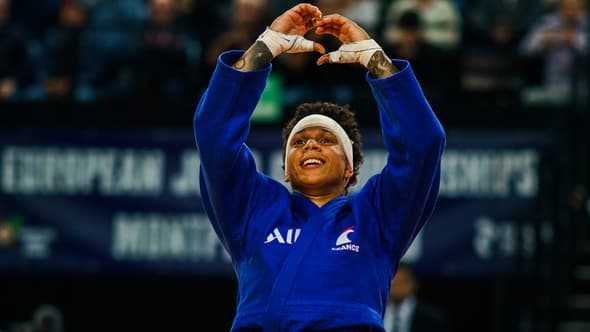 La judoka française Amandine Buchard, le 3 novembre 2023