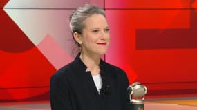 La candidate du NFP proposée pour Matignon, Lucie Castets, le jeudi 25 juillet 2024 sur BFMTV-RMC