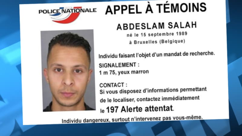 Salah Abdeslam est activement recherché.