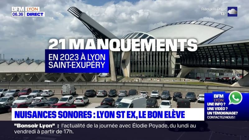 Lyon: les nuisances sonores baissent aux alentours de l'aéroport Saint-Exupéry selon un rapport  (1/1)