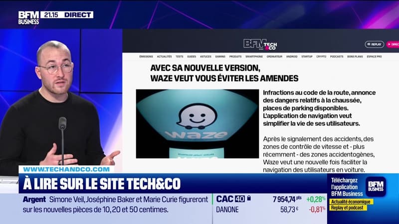 À lire sur le site Tech&Co : Avec sa nouvelle version, Waze veut vous éviter les amendes, par Pierre Berge-Cia - 06/03