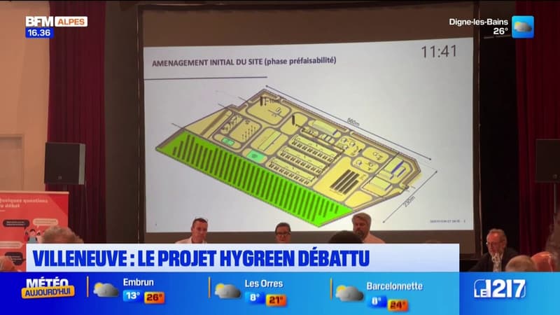 Villeneuve: le projet d'électrolyseur au cœur d'un débat public