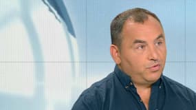 Jean-François Forget, secrétaire général du syndicat UFAP-UNSa sur le plateau de BFMTV. Mardi 13 septembre 2016.