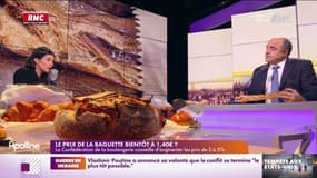 Dominique Anract appelle les clients à accepter de payer plus cher la baguette de pain