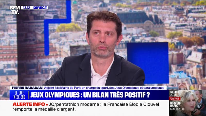 Pierre Rabadan, adjoint à la mairie de Paris, à propos des JO: 