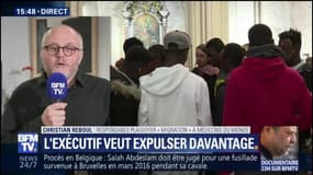 "Nous remettons en cause la politique migratoire telle qu'elle est conçue depuis l’arrivée d’Emmanuel Macron", déclare Christian Reboul de Médecins du monde 