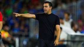 Xavi, au Coliseum de Getafe, le 13 août 2023