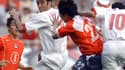 Hakan Sukur contre la Corée du Sud, au Mondial 2002.