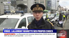 Lourdement critiqué pour sa phrase choc, Didier Lallement regrette ses propos
