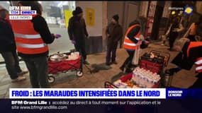 Nord: les maraudes intensifiées en raison du froid