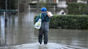 Villennes-sur-Seine inondé, le 29 janvier 2018
