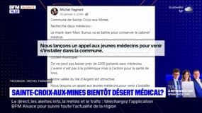 Alsace: Sainte-Croix-aux-Mines bientôt désert médical?