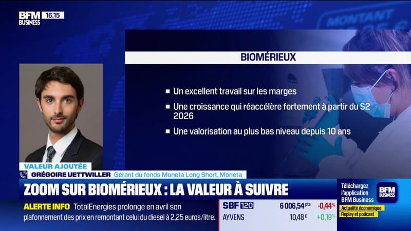 Valeur ajoutée : Ils apprécient Biomérieux - 07/04