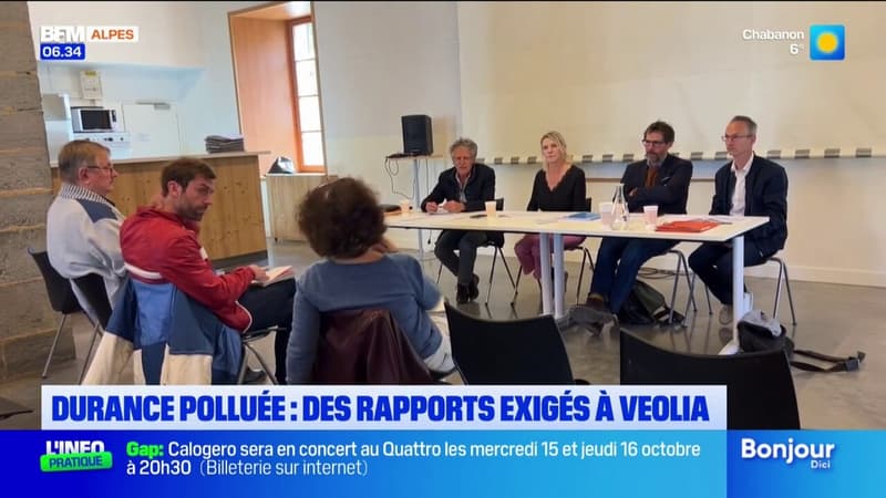 Pollution de la Durance: la communauté de communes de Serre-Ponçon exige des rapports de Veolia