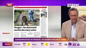 Consommation de drogue, les secrets des eaux usées