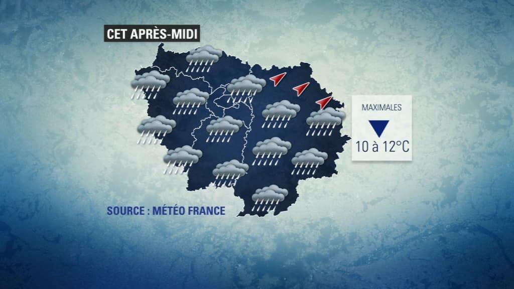 La météo du 7 décembre.