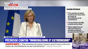 Valérie Pécresse: "Les Français l'ont compris, ce sera Emmanuel Macron ou nous"