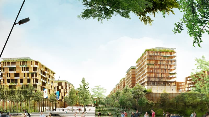 Le village olympique sera situé à proximité de la nouvelle station de métro Pleyel