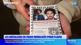 Les Brésiliens de Paris mobilisés pour retrouver Flavio, disparu depuis le 26 novembre