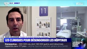 Marc Villaceque, cardiologue, souhaite que les cliniques soient plus utilisées pour désengorger les hôpitaux