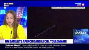 Un satellite aperçu dans le ciel toulonnais dimanche soir