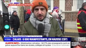 Mobilisation à Calais: 6000 manifestants recensés par les syndicats, contre 5000 les 19 et 31 janvier 