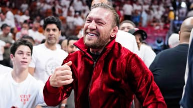 Conor McGregor le 9 juin 2023 à la FTX Arena de Miami