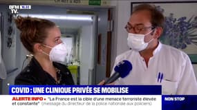 Covid-19: face à l'afflux de patients, une clinique privée de Saint-Etienne revoit entièrement son fonctionnement