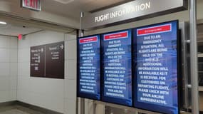 Les vols sont suspendus à l'aéroport Reagan de Washington.